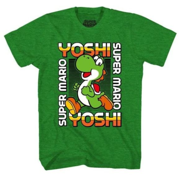 Super Mario Run The Show Short Sleeve T-Shirt - Picture 1 of 3